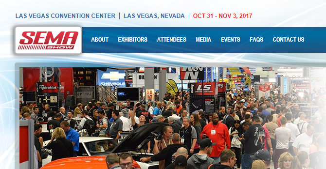 SEMA 2017 - Specialty Equipment Market Association - Community Calendar ...